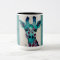 One of a kind Watercolor Giraffe totem Coffee Mug