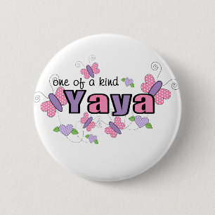 One Of A Kind YaYa Pinback Button