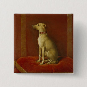 One of Frederick II's Italian greyhounds Button