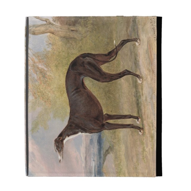 One of George Lane Fox's Winning Greyhounds: the B iPad Folio Case (Front)