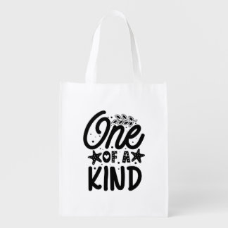 One of kind  grocery bag
