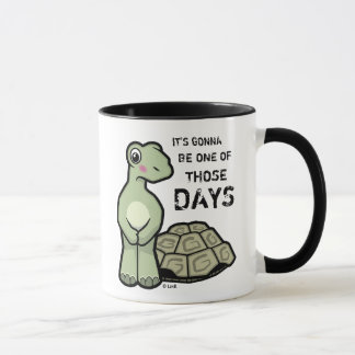 One Of Those Days Cute Tortoise Mug