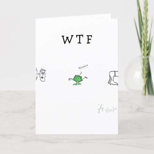 One Of Those Days greeting card