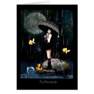 One of thoses rainy days cards