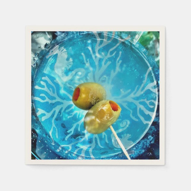 One Olive or Two? Napkins (Front)