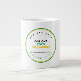 One One Coco Full Basket Giant Coffee Mug