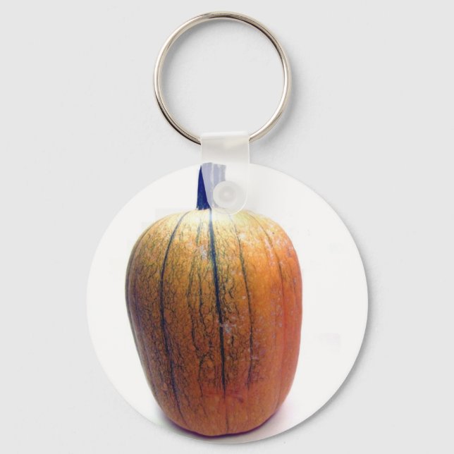One Orange Pumpkin Keychain (Front)