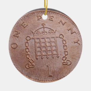 one penny ornament