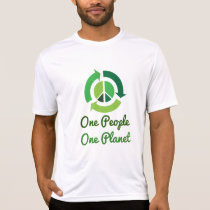 One People One Planet T-Shirt One People One Planet T-Shirt