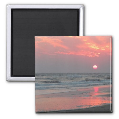 One Perfect Sunset _ Oak Island NC Magnet
