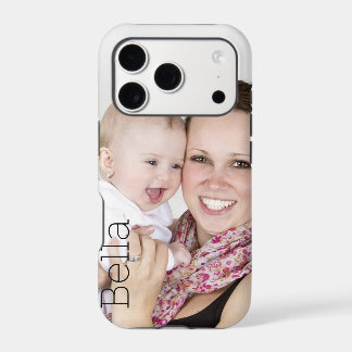 One photo And Name Personalized Birthday Gift iPhone 17 Pro Case