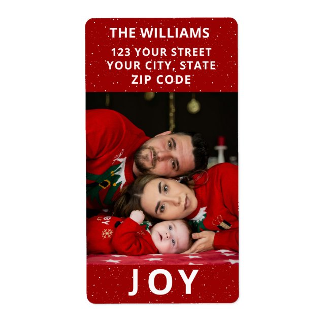 One Photo Joy  Label (Front)