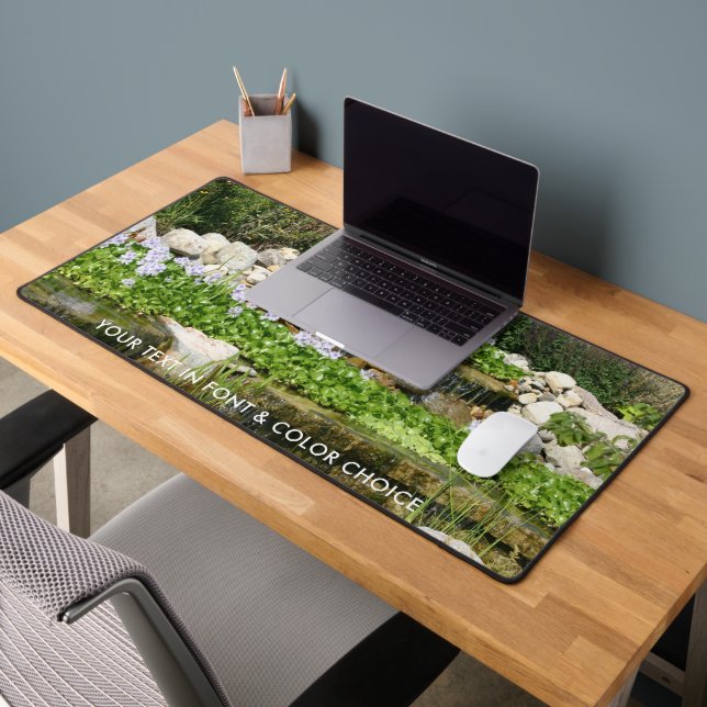 One Photo Personalized Desk Mat (Office 2)