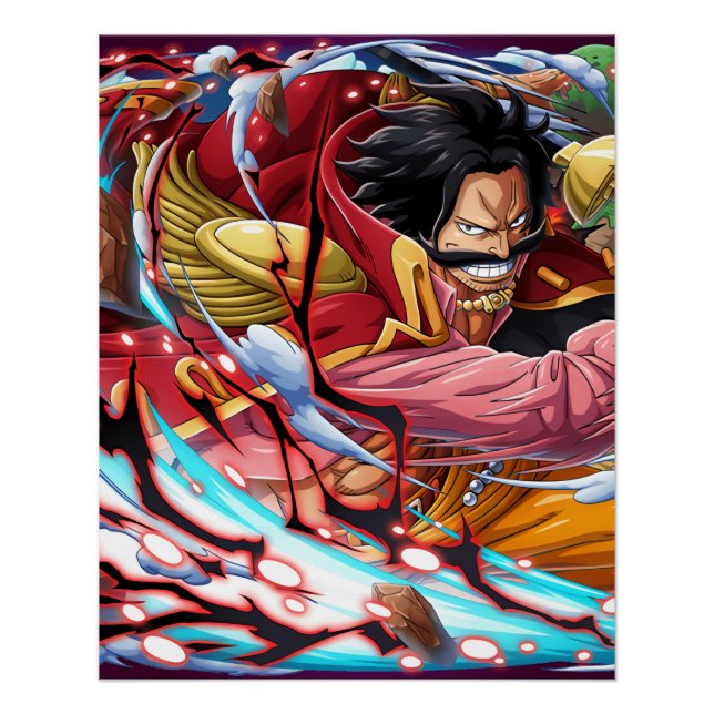 One piece Gol D Roger Poster (Front)