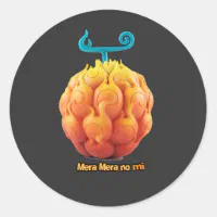 Mera No Mi Stickers for Sale