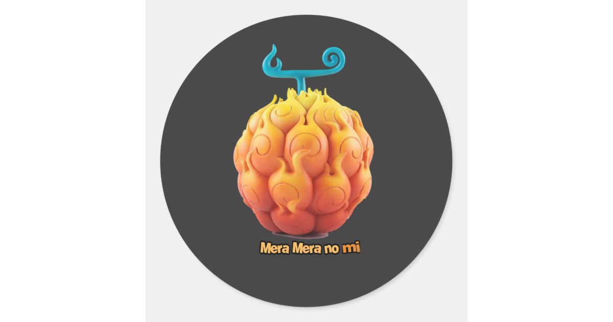 Mera Mera No Mi Devil Fruit Ace/Sabo Sticker for Sale by