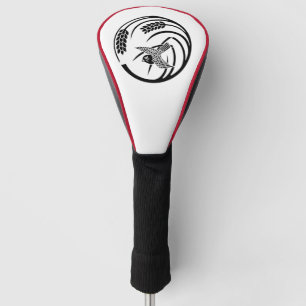 ONE PIECE OF RICE BALL WITH SPARROW GOLF HEAD COVE COVER