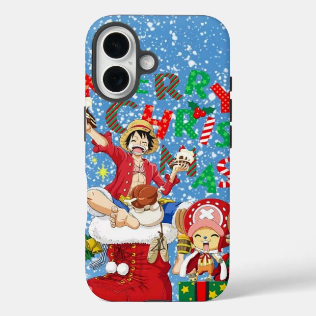 One piece phone case christmas (Back)