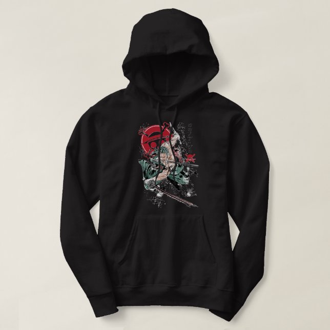One Piece   Roronoa Zoro Classic      Hoodie (Design Front)