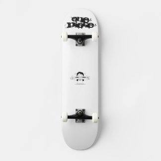 one piece skatebord white color skateboard