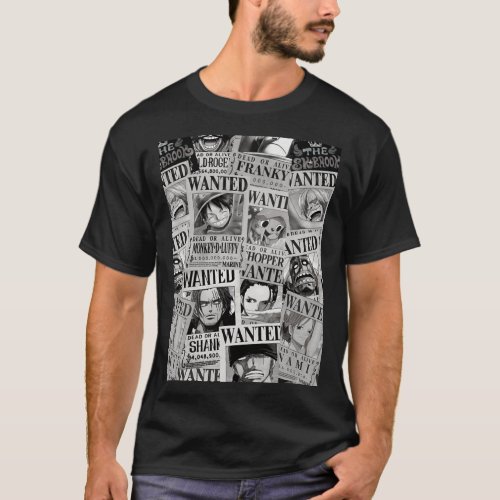 one piece wanted1979png1979 T_Shirt