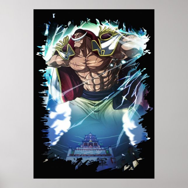 One Piece White Beard Pirates Edward Newgate Poster (Front)