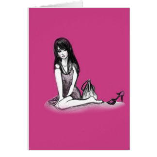 One Pink Shoe Cards