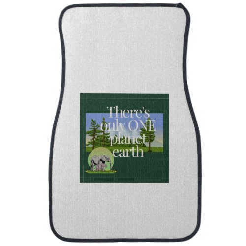 One Planet Earth _ Car Mats