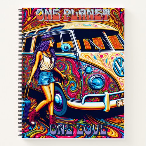 One Planet One Love Notebook