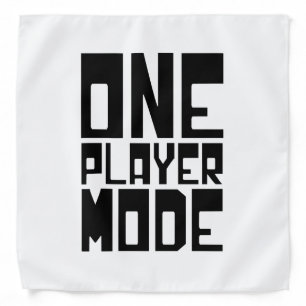 ONE PLAYER MODE BANDANA