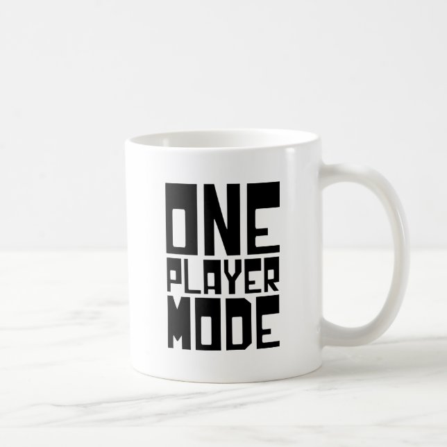 ONE PLAYER MODE COFFEE MUG (Right)