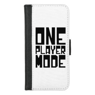 ONE PLAYER MODE iPhone 8/7 WALLET CASE