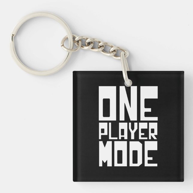 ONE PLAYER MODE KEYCHAIN (Front)