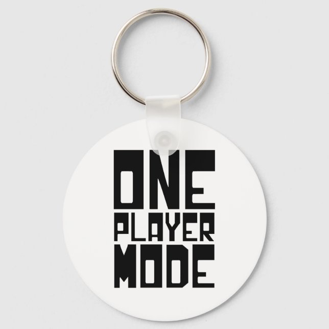 ONE PLAYER MODE KEYCHAIN (Front)