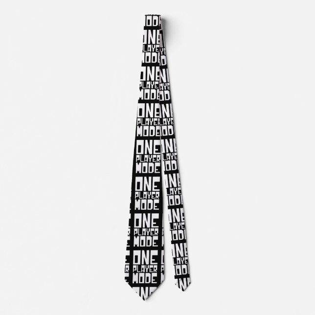 ONE PLAYER MODE NECK TIE (Front)