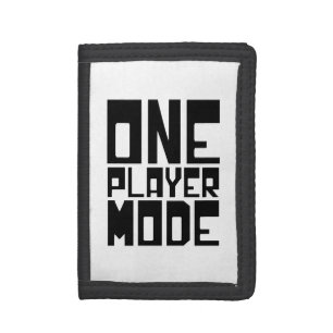 ONE PLAYER MODE TRIFOLD WALLET