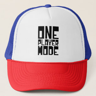 ONE PLAYER MODE TRUCKER HAT