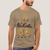  Potatoe Tshirt - Mmmmmmm Potatoes T-shirt Halloween Costume :  Clothing, Shoes & Jewelry