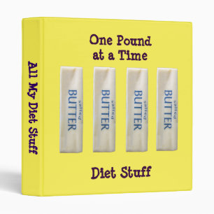 One Pound at a Time Diet Stuff Binder