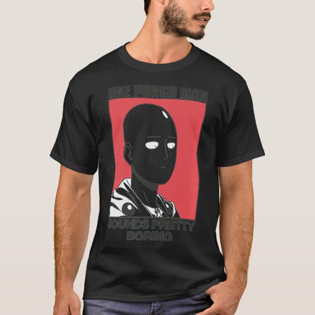 One Punch Man Sounds Pretty Boring forest animals  T-Shirt (Front)