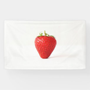 One Red Strawberry bnrcnm Banner