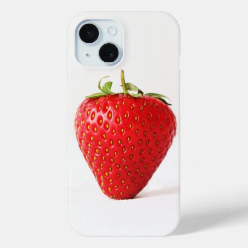 One Red Strawberry iphcn iPhone 15 Case