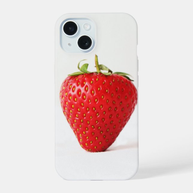 One Red Strawberry iphcnm Iphone Case (Back)
