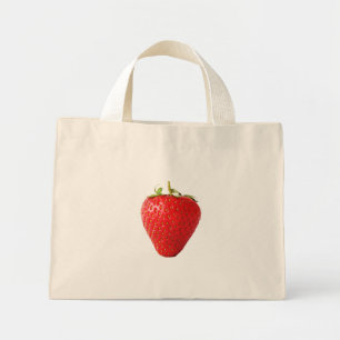 One Red Strawberry ttm Mini Tote Bag