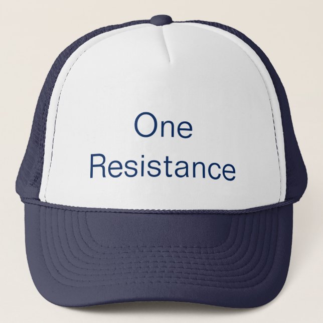 One Resistance Trucker Hat (Front)