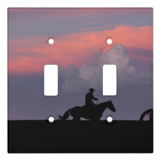 One Rider, One Horizon Light Switch Cover