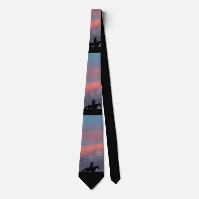 One Rider, One Horizon - Neck Tie (Front)