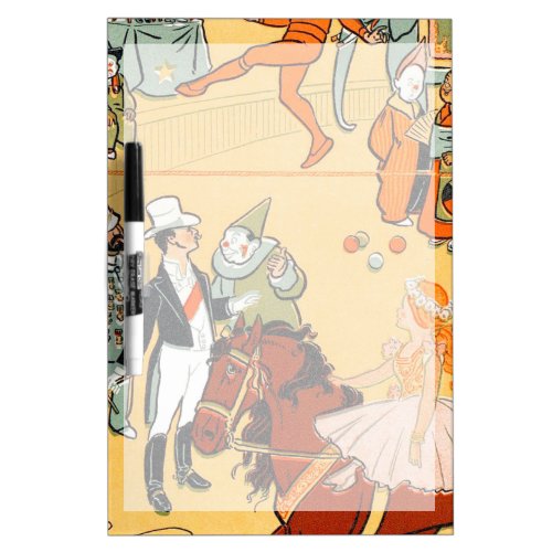 One Ring Circus The Ringmaster  Crew Dry Erase Board