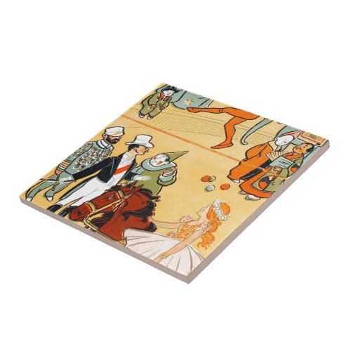 One Ring Circus The Ringmaster  Crew Tile