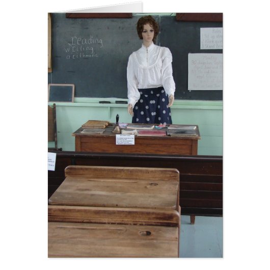 One Room School Cards (Front)